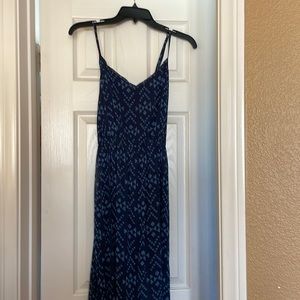 Blue maxi dress
